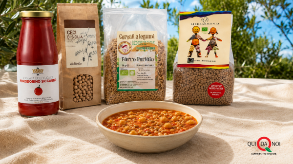 Zuppa di Farro a KM Giusto